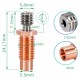 Ekstruderio vamzdis bimetalinis su stopu E3D V6 M6 - 1.75 mm gijai