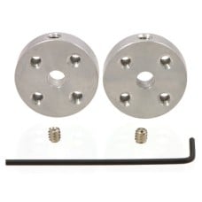 Pololu Universal Aluminum Mounting Hub for 4mm Shaft M3 Holes