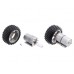 12mm Hex Wheel Adapter for 6mm Shaft Extended (2-PCs.)