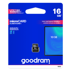 16 GB UHS-I Goodram microSD atminties kortelė