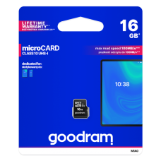 16 GB UHS-I Goodram microSD atminties kortelė