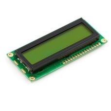 16x2 LCD screen (GREEN)