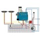 170-pole breadboard - SYB-170 - red - Arduino prototypes construction