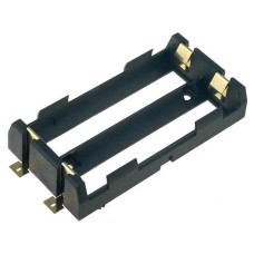 18650 2X battery holder with SMT mounting
