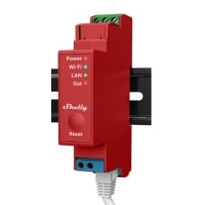 Shelly Pro 1PM Professional 1-channel DIN rail smart switch with power metering