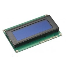 20x4 LCD ekranas (mėlynas) 