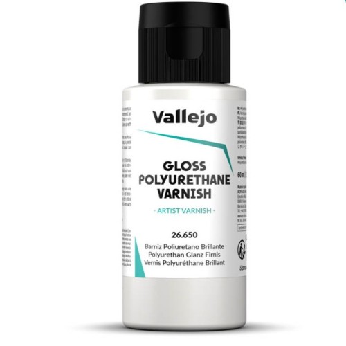 Vallejo polyurethane varnish 60ml - Gloss Vallejo polyurethane varnish 60ml - Gloss
