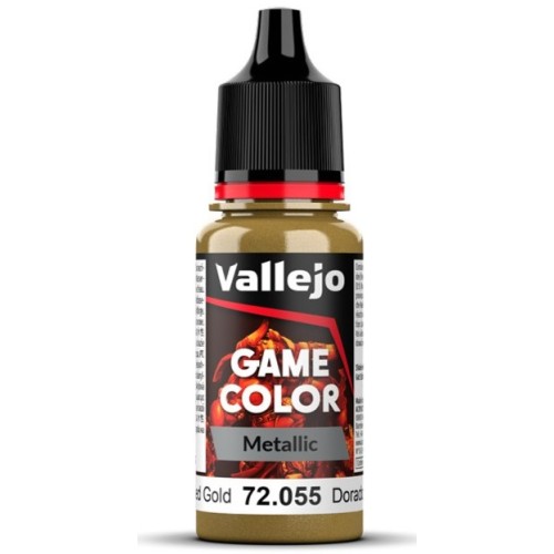 Vallejo Game Color dažai 18ml - Polished Gold Metallic Vallejo Game Color dažai 18ml - Polished Gold Metallic