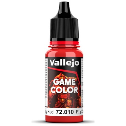 Vallejo Game Color dažai 18ml - Bloody Red Vallejo Game Color dažai 18ml - Bloody Red