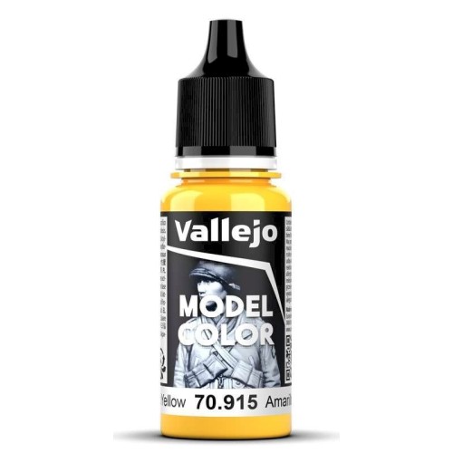 Vallejo Model Color 18ml - Deep Yellow Vallejo Model Color 18ml - Deep Yellow