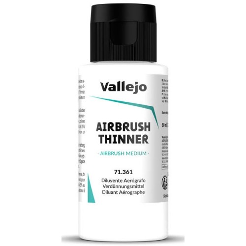 Vallejo aerografo skiediklis 60ml Vallejo aerografo skiediklis 60ml