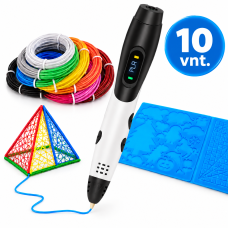 3D rašiklių kūrybos rinkinys klasei – 10 vnt.