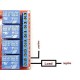 4 Channel 12V Programmable Relay with USB