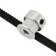 GT2 6mm Timing Belt - white - High Quality - 1m