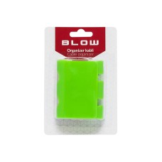 Cable organizer - charger holder green - 2pcs