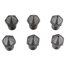Flashforge Creator 3 Pro/Creator 4 grūdintų antgalių rinkinys - 0.4/0.6/0.8mm - 6 vnt