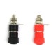 4mm garso kolonėlės lizdas - JS-999B - banana jungtis - Audio terminalas - 1 pora