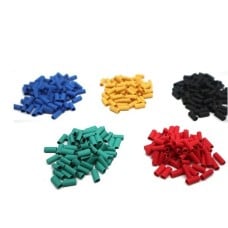 Set of 500 pcs of heat shrink tubes - 3x10mm - heat shrink tube