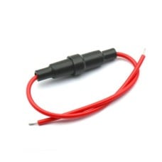 5x20 Fuse Holder with 24cm Wire Cable - 22AWG