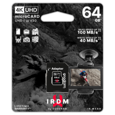 64 GB UHS-I U3 Goodram microSD memory card