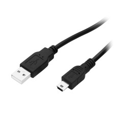 Mini USB B-A kabelis 1.5m