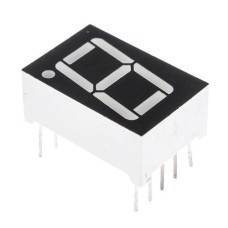 7-segment LED display 1 digit - red, common 0.56” anode
