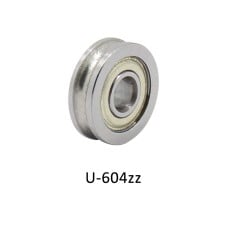 Extruder U profile bearing