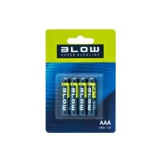 Baterija BLOW SUPER ALKALINE AAA LR3 - 4vnt