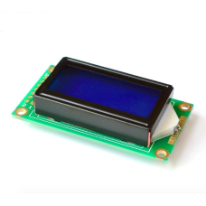 0802 LCD display Blue color