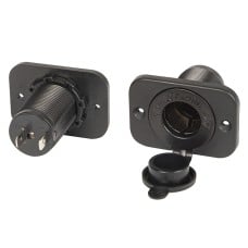 Car cigarette lighter socket 1x Hermetic 12-24V