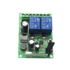 RF 433MHz receiver relay module 2 channels
