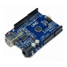 UNO R3 CH340 Atmel ATMega328 16MHz - suderinamas su Arduino UNO