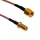 RP-SMA plug straight adapter for RP-SMA jack 10cm