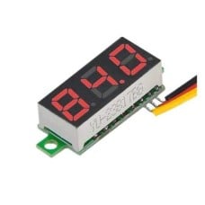 Voltmeter 0-100V - 0.28 red