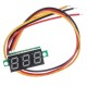 Voltmeter 0-100V - 0.28 red