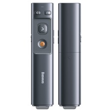 Baseus remote control for presentation, with a laser pointer - gray