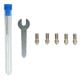 0.4 mm / 0.6 mm / 0.8 mm antgalių rinkinys Elegoo Neptune 4/4 Pro 3D spausdintuvams - grūdinto