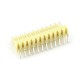 2.54mm raster connector - 12-pin angled plug - 5pcs