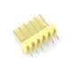 2.54mm raster connector - 6-pin plug - 5pcs 