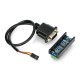 2-channel RS232 SP3232EEN transceiver module for Raspberry Pi Pico, UART, RS232, Waveshare 19979