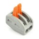 2pin electric cube 32A / 400V - orange - 5 pcs.