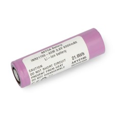 Akyga 21700 Li-ion Cell - 6000mAh