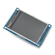 Atsparusis jutiklinis LCD ekranas 3.2'' 320x240px - 262K - Waveshare 16498