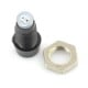 3mm LED holder - plastic concave - 10pcs 