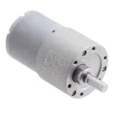 37Dx57L motor with gear 100: 1 12V 100RPM - Pololu 4745