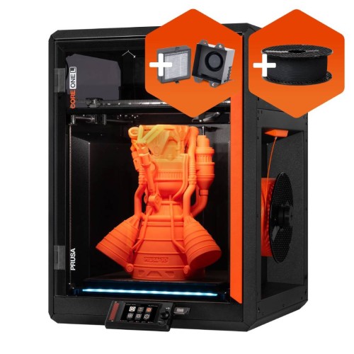 3D printer - Original Prusa CORE One L - Advanced Filtration Bundle 3D printer - Original Prusa CORE One L - Advanced Filtration Bundle