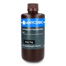 3D spausdintuvo derva – Anycubic 3D Printing UV Sensitive Resin Basic 1L – pilka