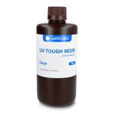 3D spausdintuvo derva - Anycubic UV Tough Resin 1kg - Skaidri