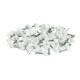 Set of clamps for flat cables 4 / 4mm - white - 100pcs 