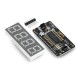 0.56" 4 skaitmenų 7 segmentų ekrano Backpack modulis - Mėlynas I2C - STEMMA QT/Qwiic - Adafruit 881